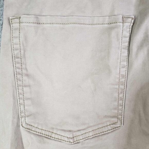 Lucky Brand 223 Straight Stretch Sateen Jean Pants Men's Size 36X30 Khaki Tan - Picture 8 of 11